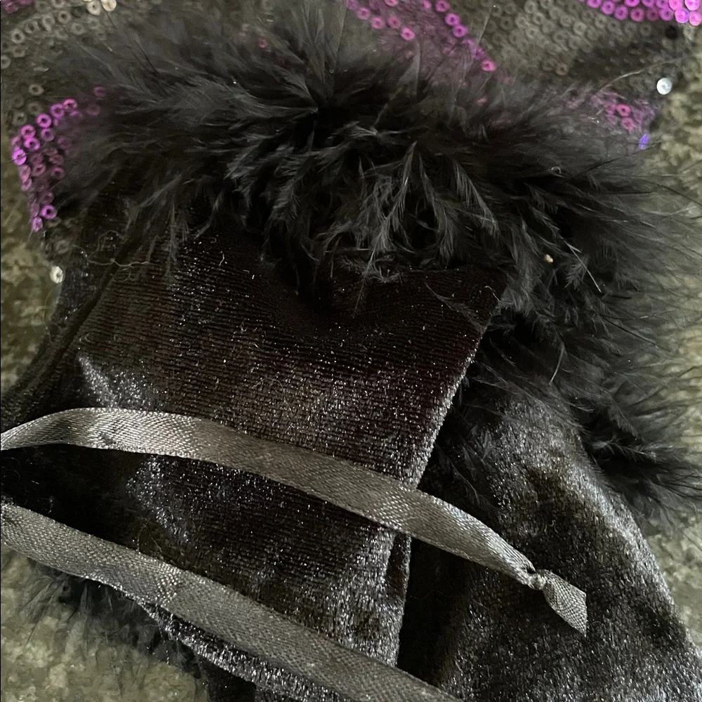 Pier 1 Witches Sequin Chair Stockings